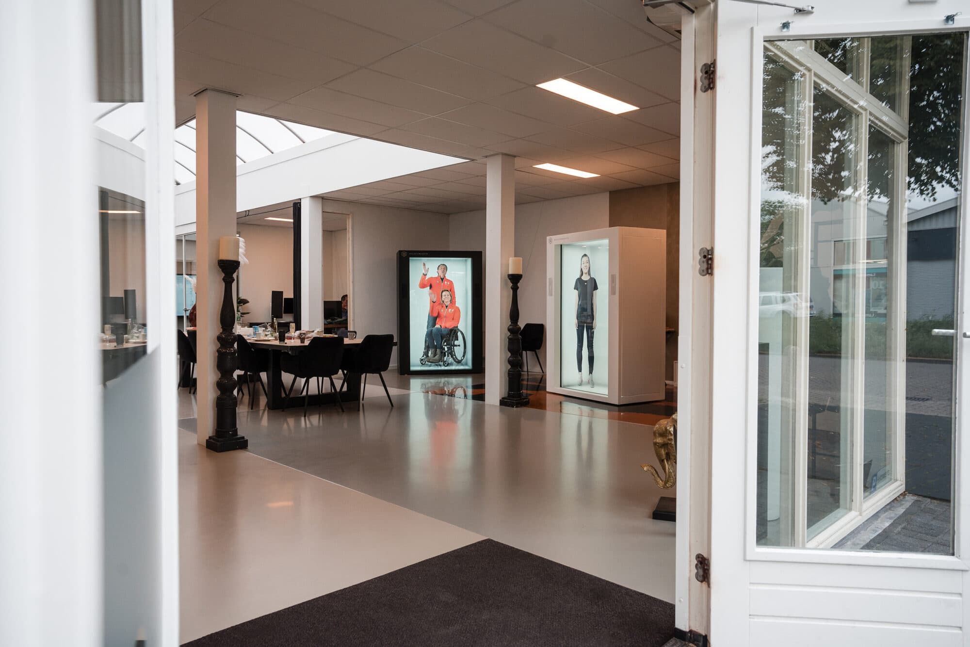 Het Holoconnects-team op kantoor in Culemborg.