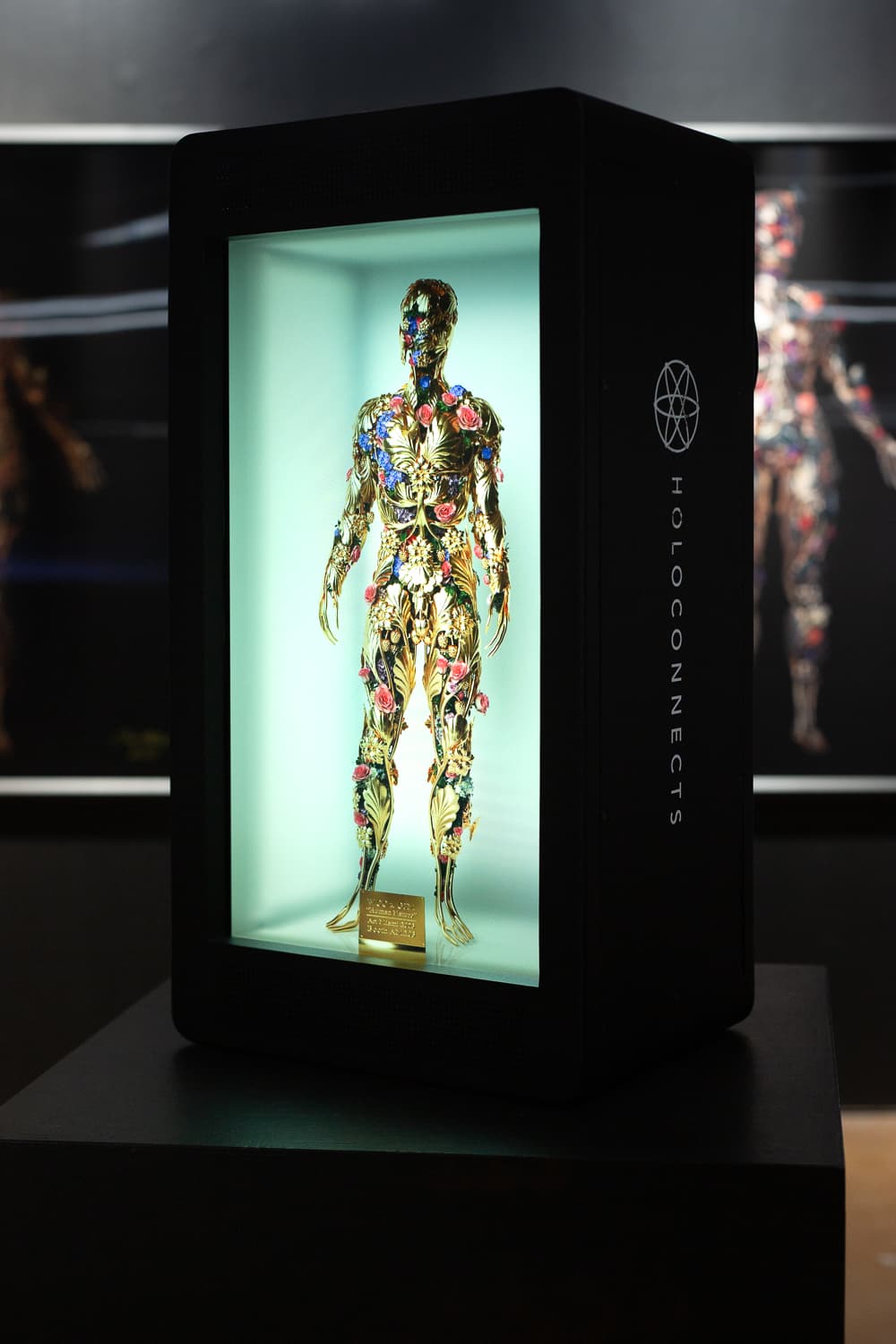 Opgenomen content op een Holobox The 22