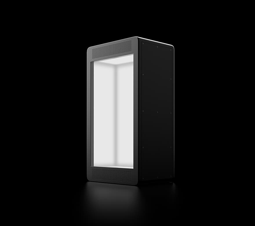 Holobox Mini in the black housing variant.