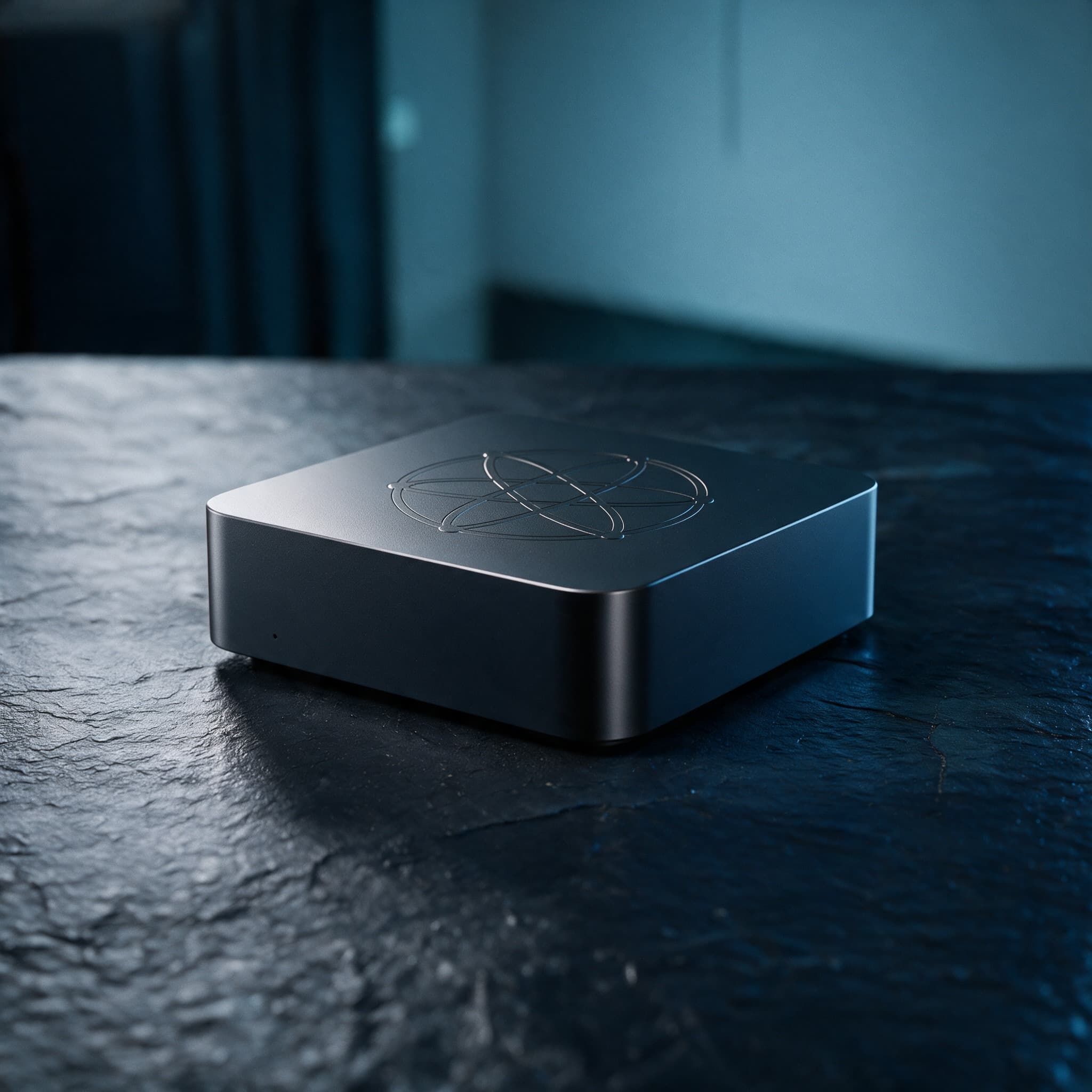 The IRIS appliance from an angled view