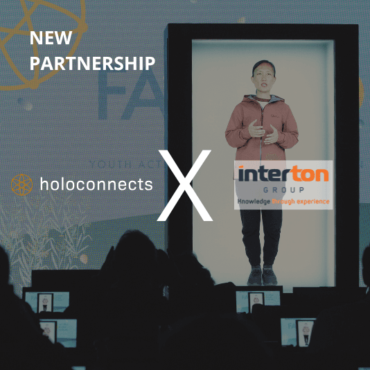 Holoconnects and Interton Group partnership announcement, Holobox available in Hungary.