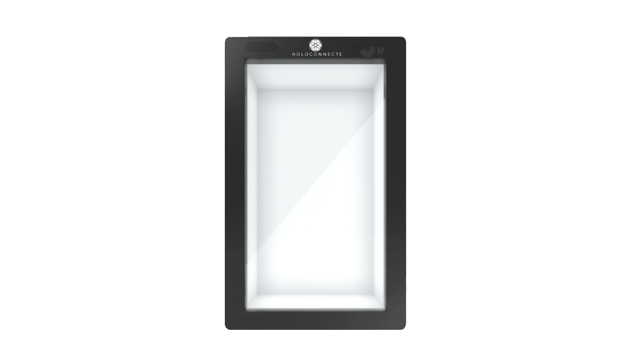 The The 43 hologram display.